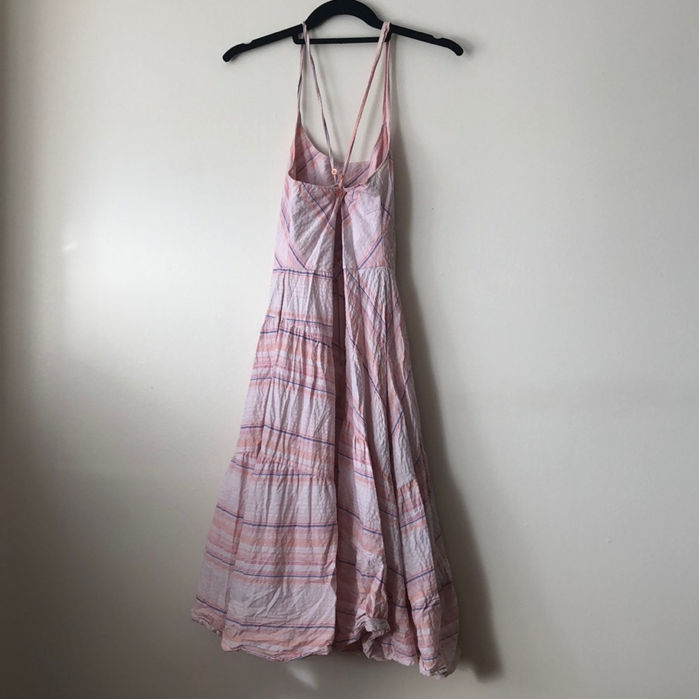 Urban Outfitters- Criss Cross Back Midi Classic Dress View 4